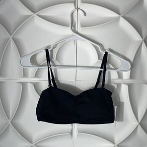 NWT Andie swim the rio top bikini top black S.    8